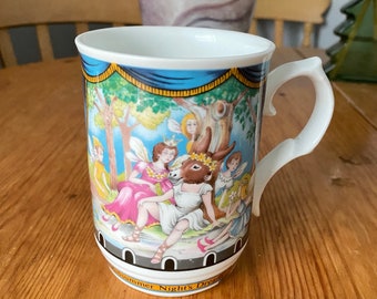 Vintage Sadler Shakespeare Collection A Midsummer Night's Dream Mug from 1980s