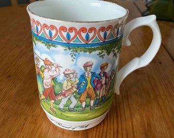 Vintage Sadler A Round of Golf Mug from Championships Series from 1980s