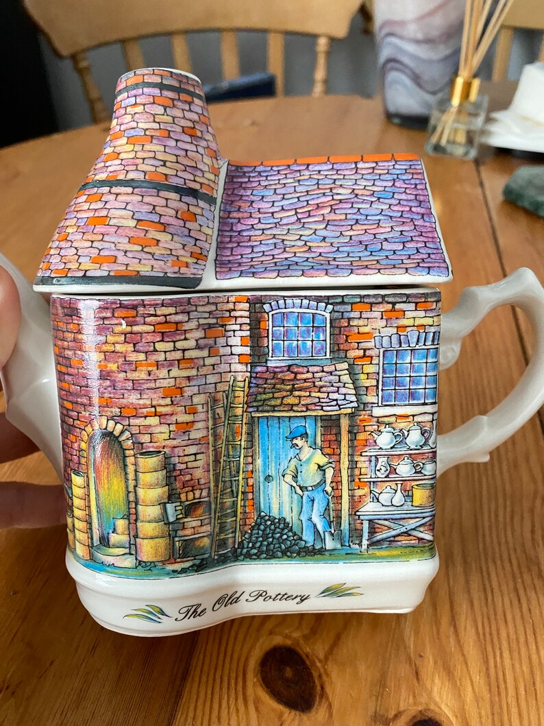 Vintage Sadler the Old Pottery Teapot From 1990s Etsy