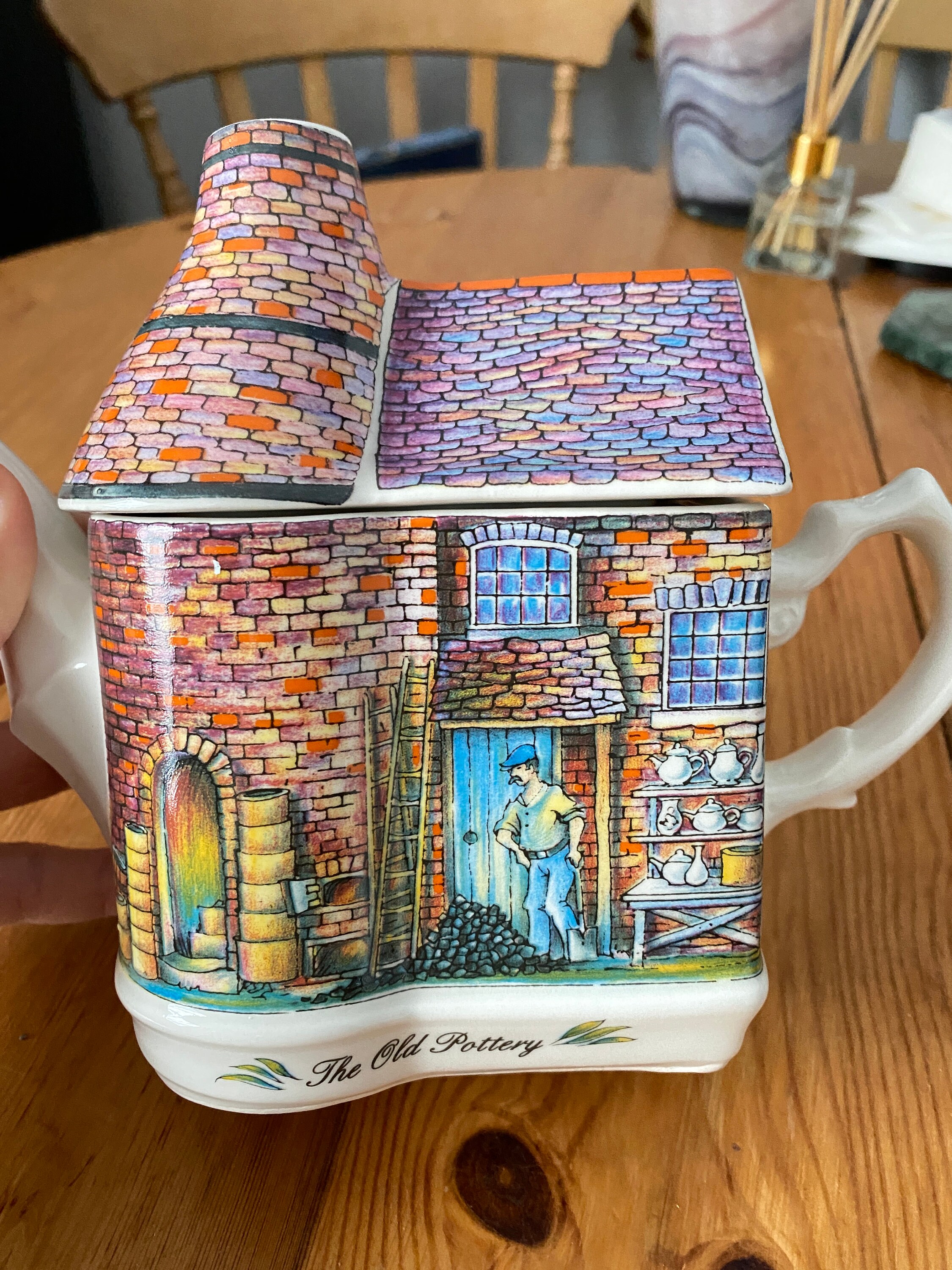Vintage Sadler the Old Pottery Teapot From 1990s Etsy