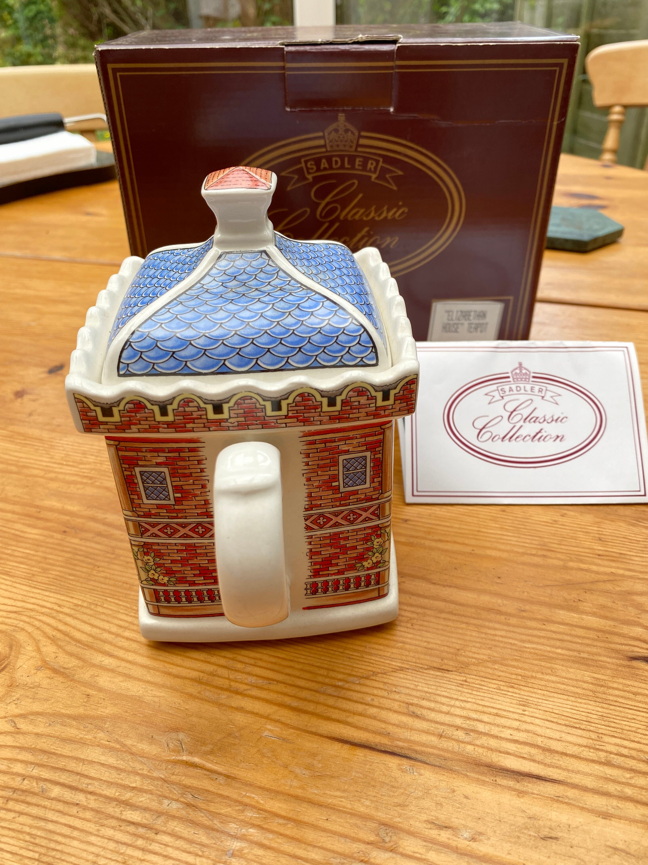 Vintage Sadler Elizabethan House Collectable Teapot From 1990s Etsy