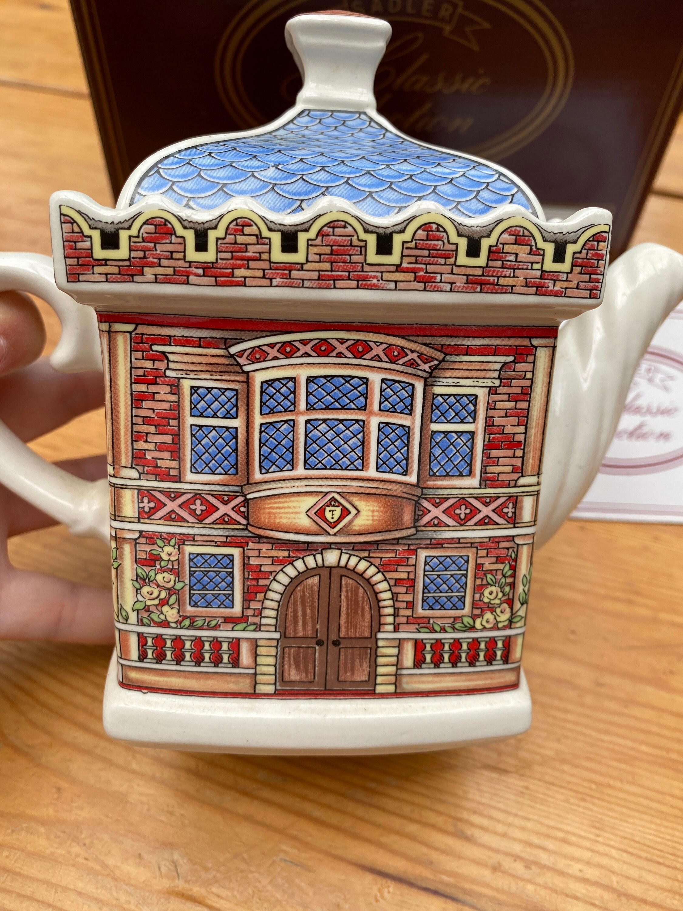 Vintage Sadler Elizabethan House Collectable Teapot From 1990s Etsy