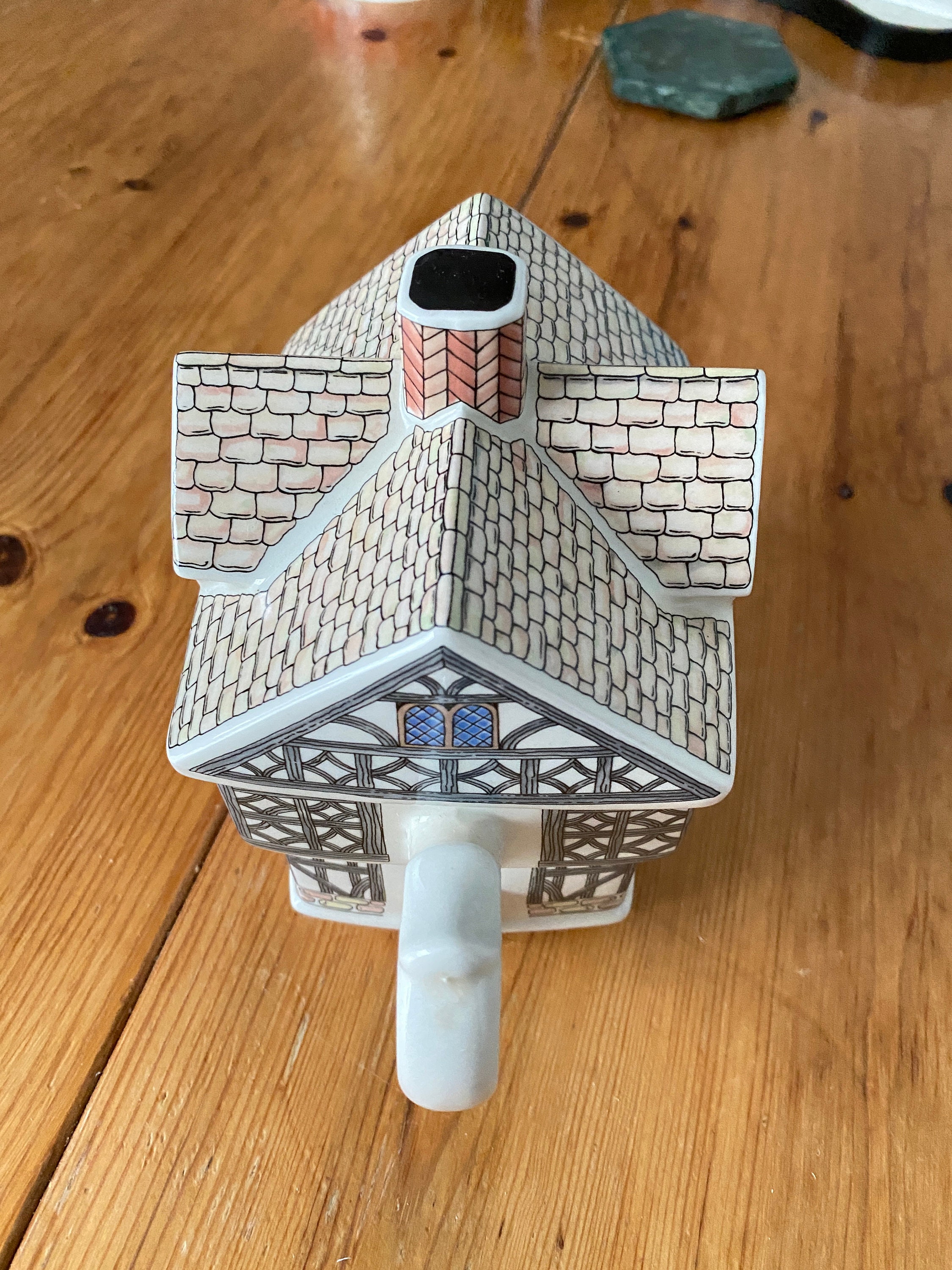 Vintage Sadler Tudor House Teapot From English Country Houses Etsy