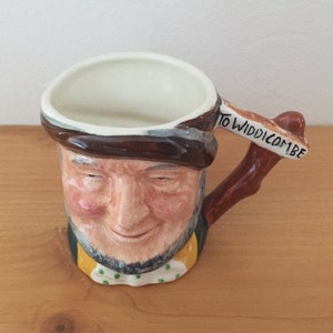 Vintage Lancaster Sandland Uncle Tom Cobleigh Miniature Toby Jug from 1950s image 3