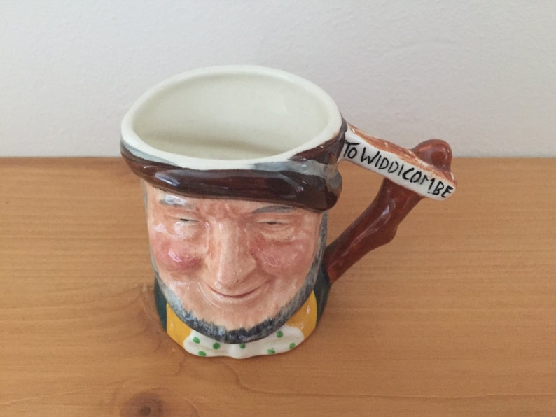 Vintage Lancaster Sandland Uncle Tom Cobleigh Miniature Toby Jug from 1950s image 3