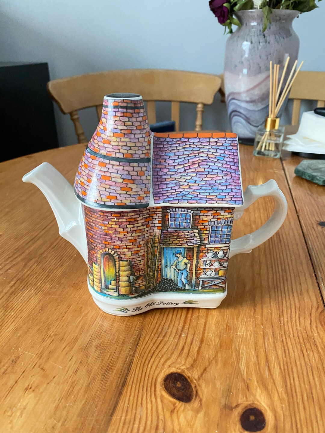 Vintage Sadler the Old Pottery Teapot From 1990s Etsy