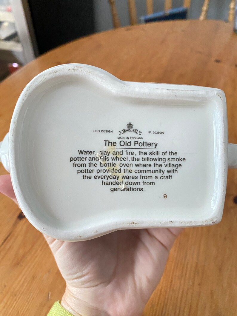 Vintage Sadler the Old Pottery Teapot From 1990s Etsy