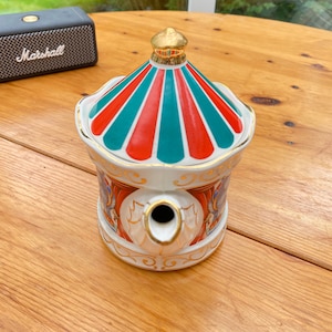 Vintage Sadler Edwardian Entertainments Circus Teapot from 1980s with Correct Colour Lid image 6