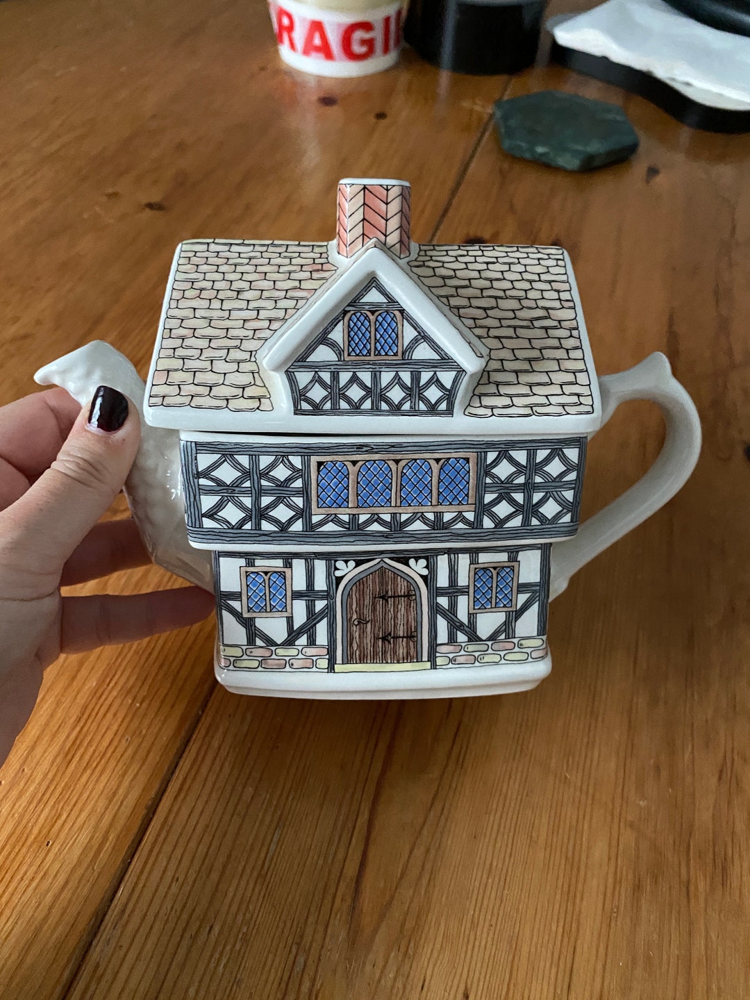 Vintage Sadler Tudor House Teapot From English Country Houses Series