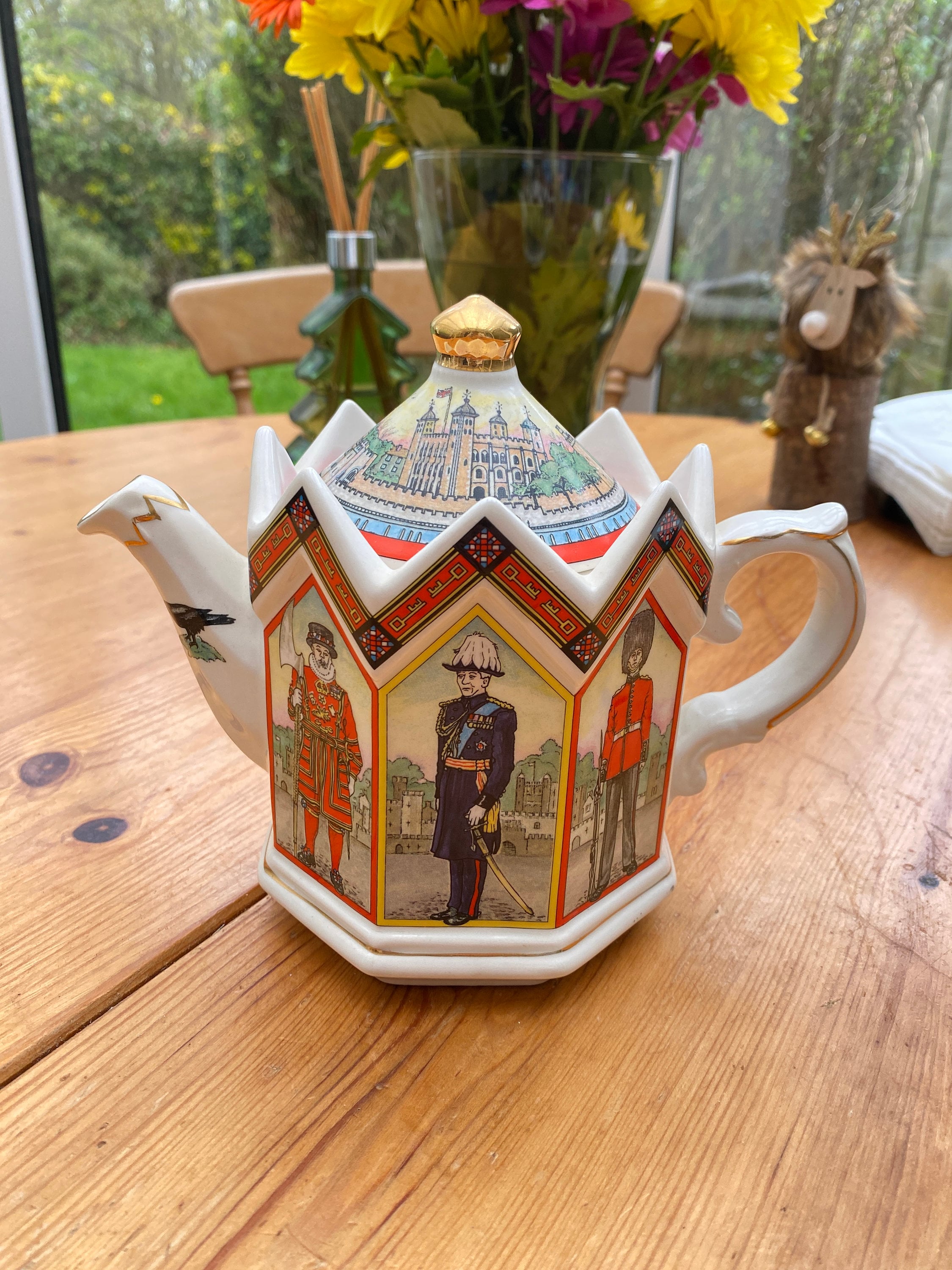Vintage Sadler the Tower of London Teapot From 1980s Etsy