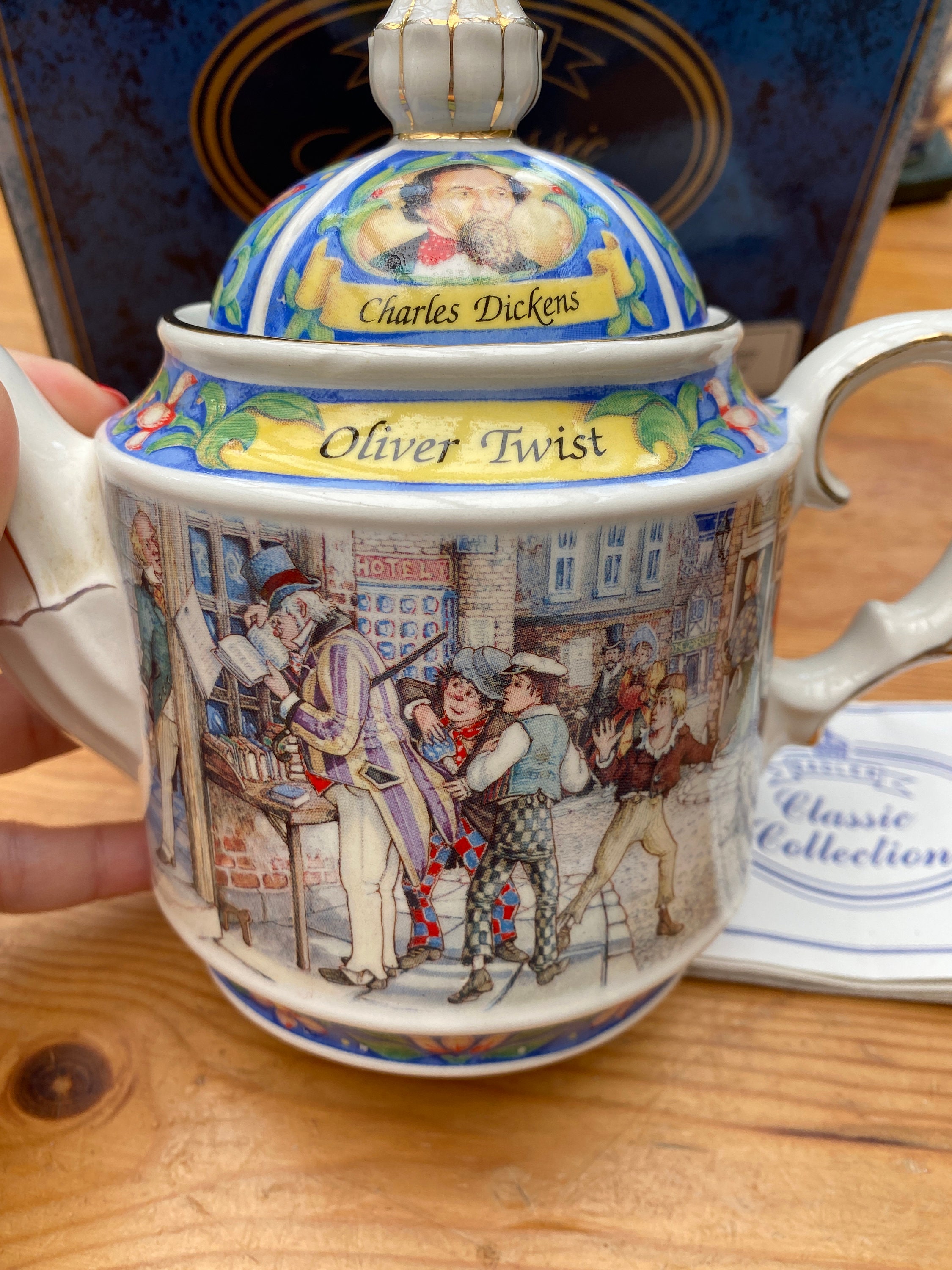 Vintage Sadler Collectors Edition Oliver Twist Teapot From Etsy