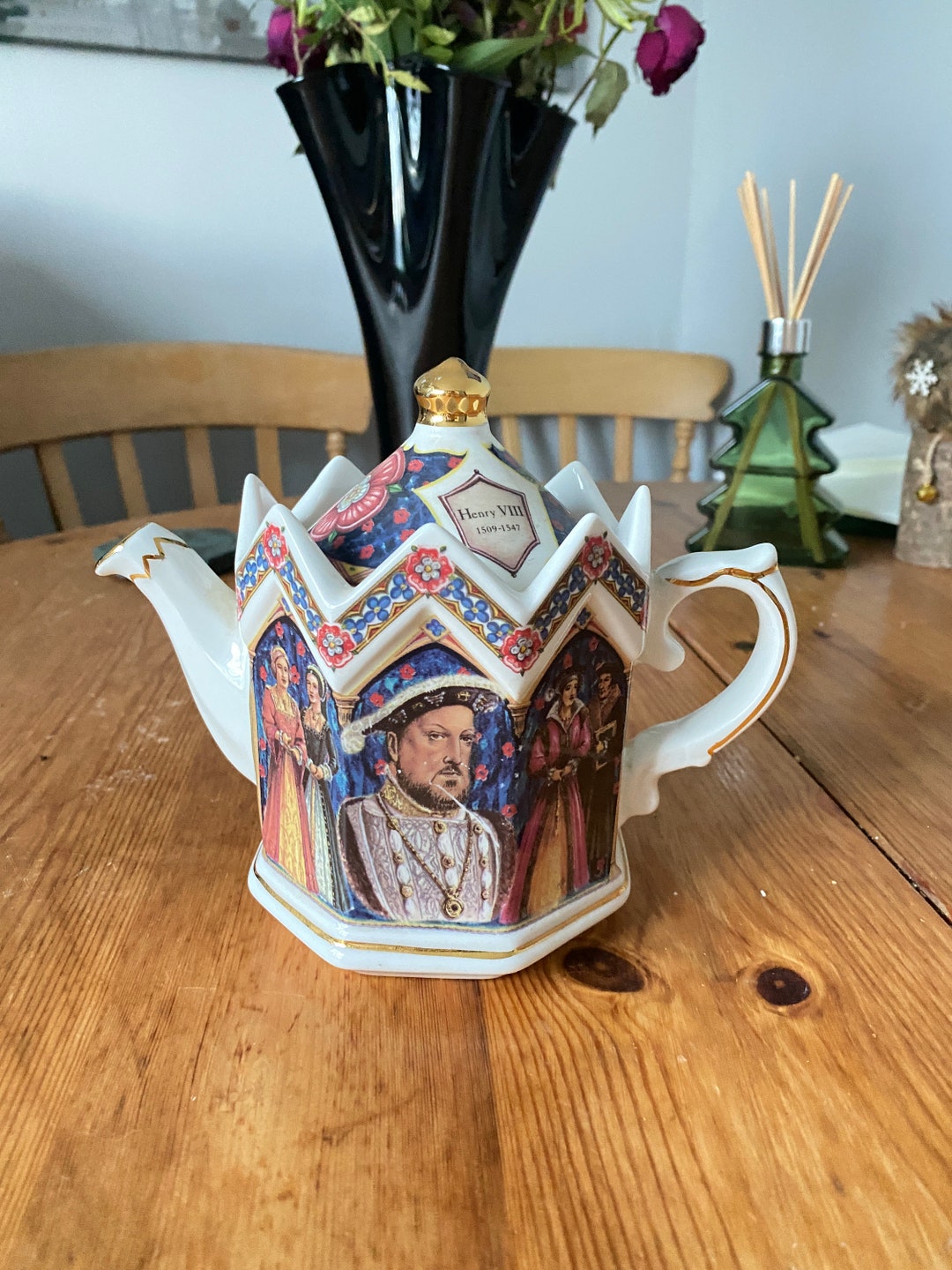 Vintage Very Rare Sadler King Henry VIII matt Edwards Artwork Version