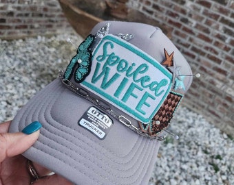 Spoiled Wife foam trucker hat | hat for summertime