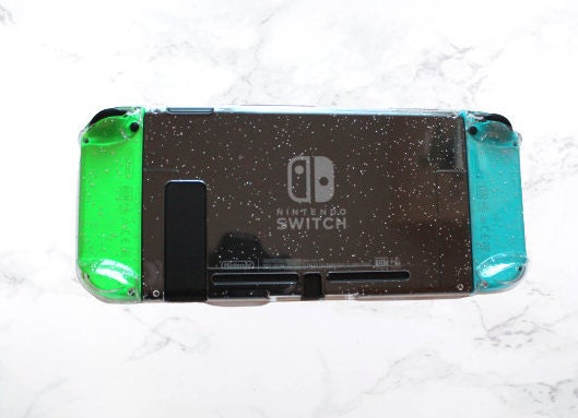 Switch Oled Clear Casenintendo Switch Oled Protective Case - Galaxy & Moon  Theme Tpu Cover