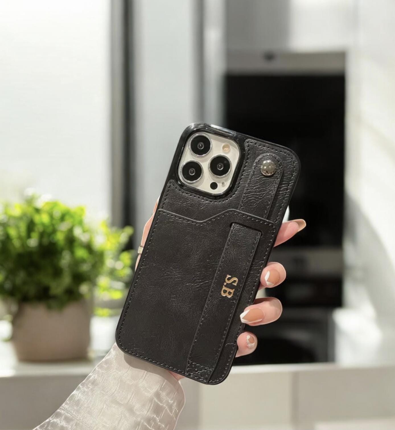 専用出品⑨ パーソナライズされたゴールドイニシャルカスタム刻印モノグラムレザー