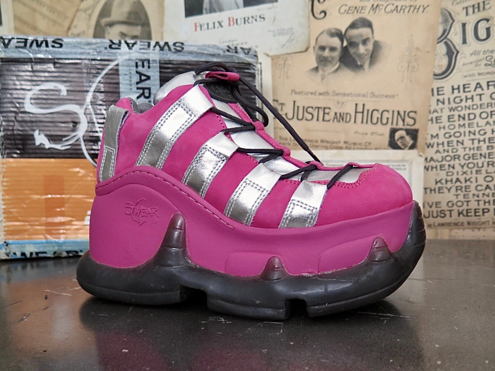 SWEAR LONDON ELEMENT SNEAKERS Y2K