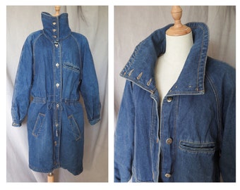 Denim Parka - Etsy