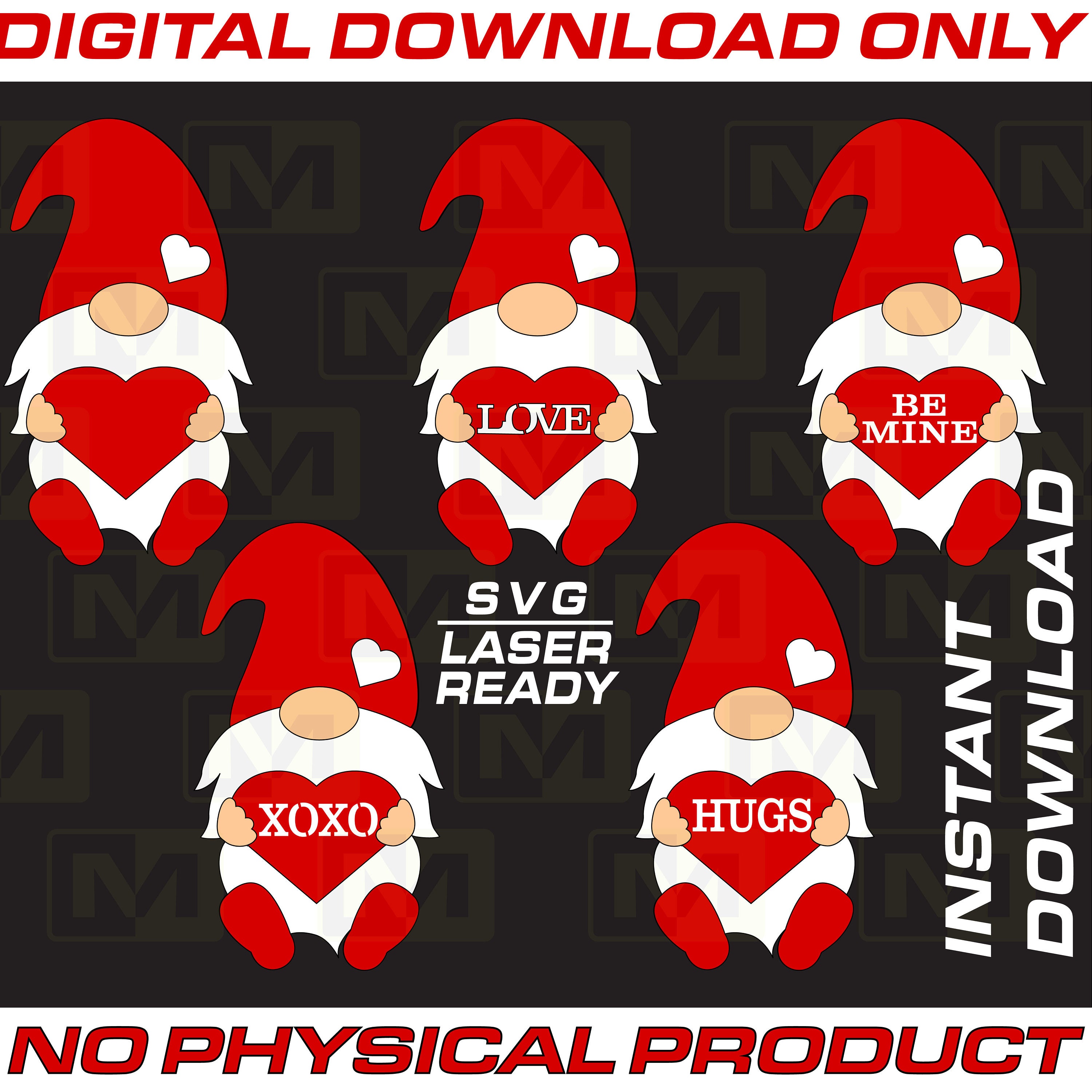 Download Heart Gnome Svg Design