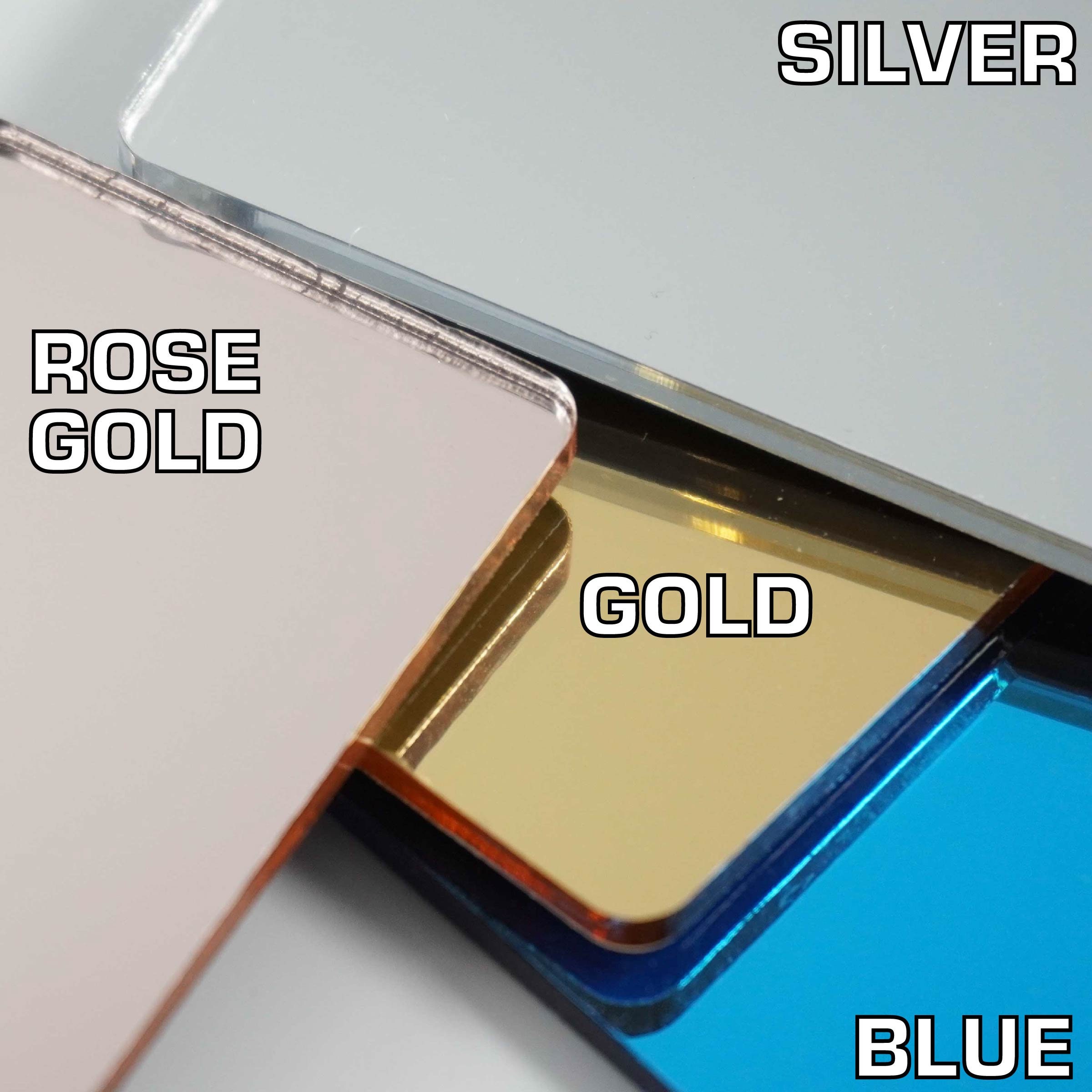 MIRROR 3mm ACRYLIC Laserable Etsy