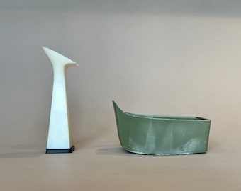Square toe platform and Square heel