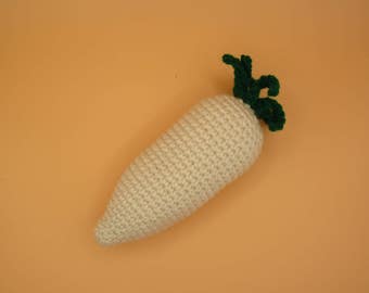 Daikon, Crochet Food, Toy, Peluche, Like Dad, Like Mom, Little Kitchen, Grocery