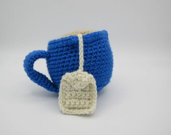 Hot Beverage Cup, Coffee, Hot Chocolate, Tea, Crochet Food, Like Dad, Like Mom, Small Kitchen, Grocery