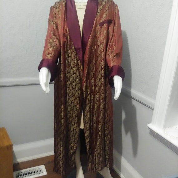 Vintage Men's Smoking Jacket, mid century, new co