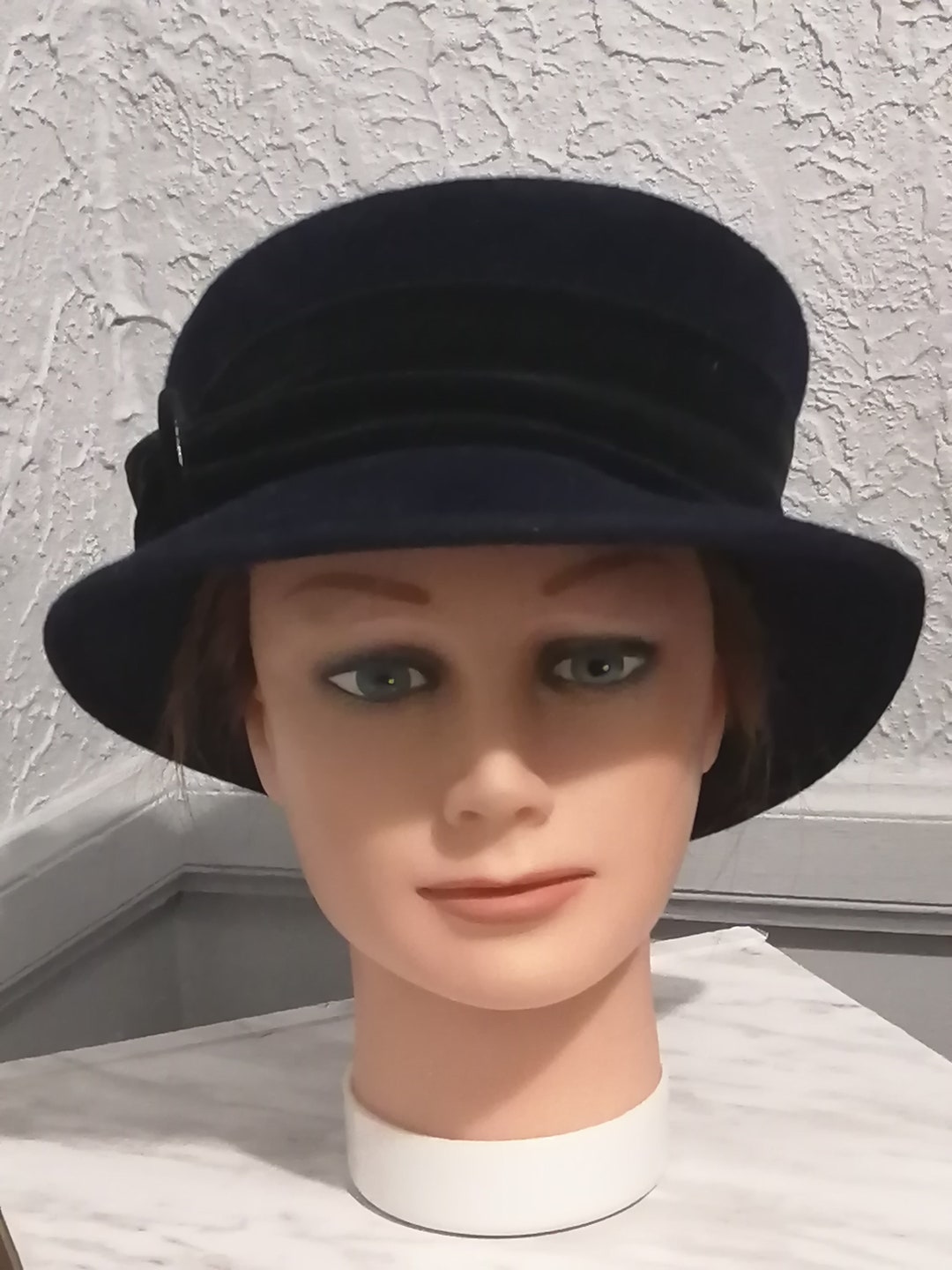 Hat by Marida Holt Renfrew Vintage Women's Formal Hat, Church Hat, Furfelt, Made in England Etsy