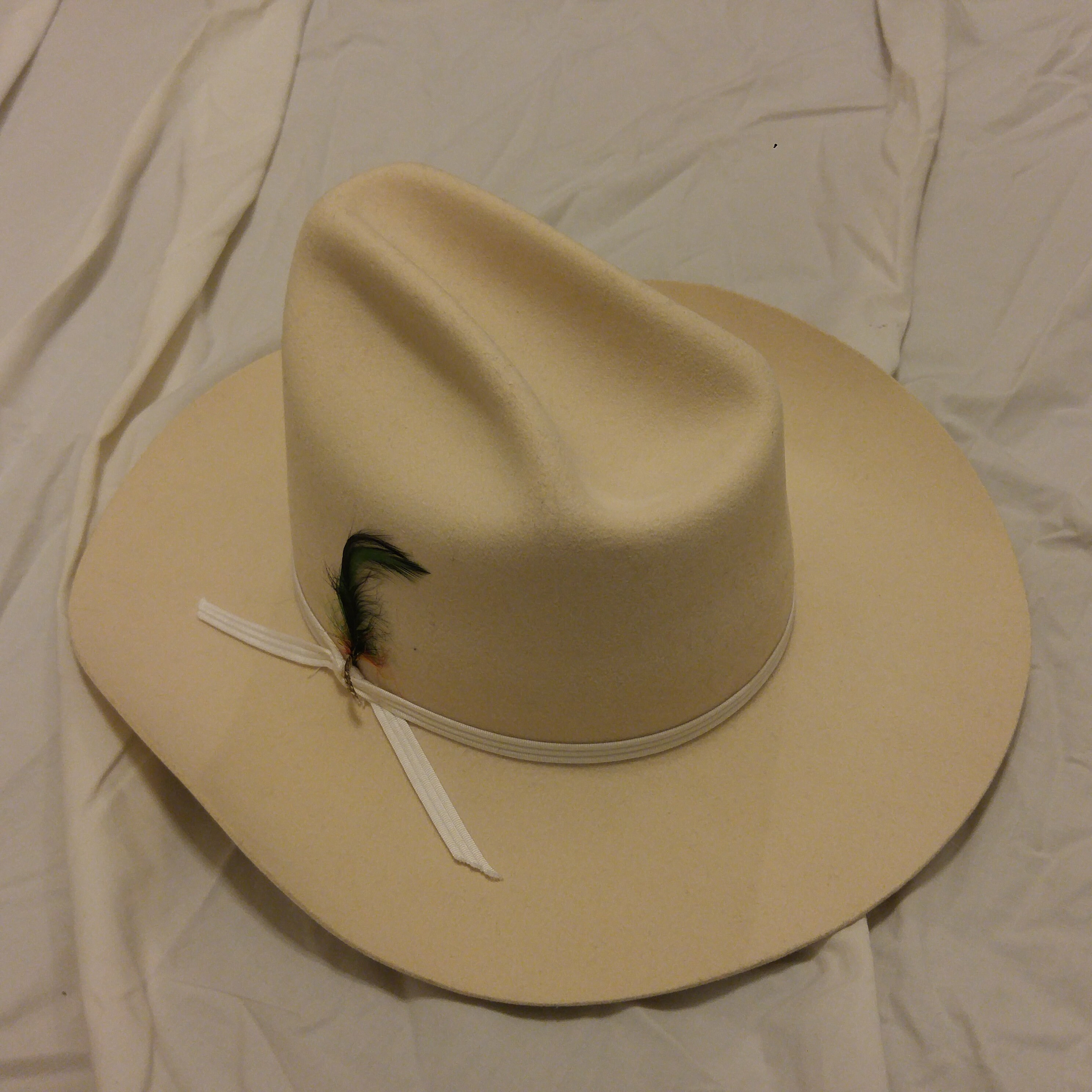 Vintage Lanning cowboy hat Cheyenne | Leather Hats by Outback Trading Company  main image 4