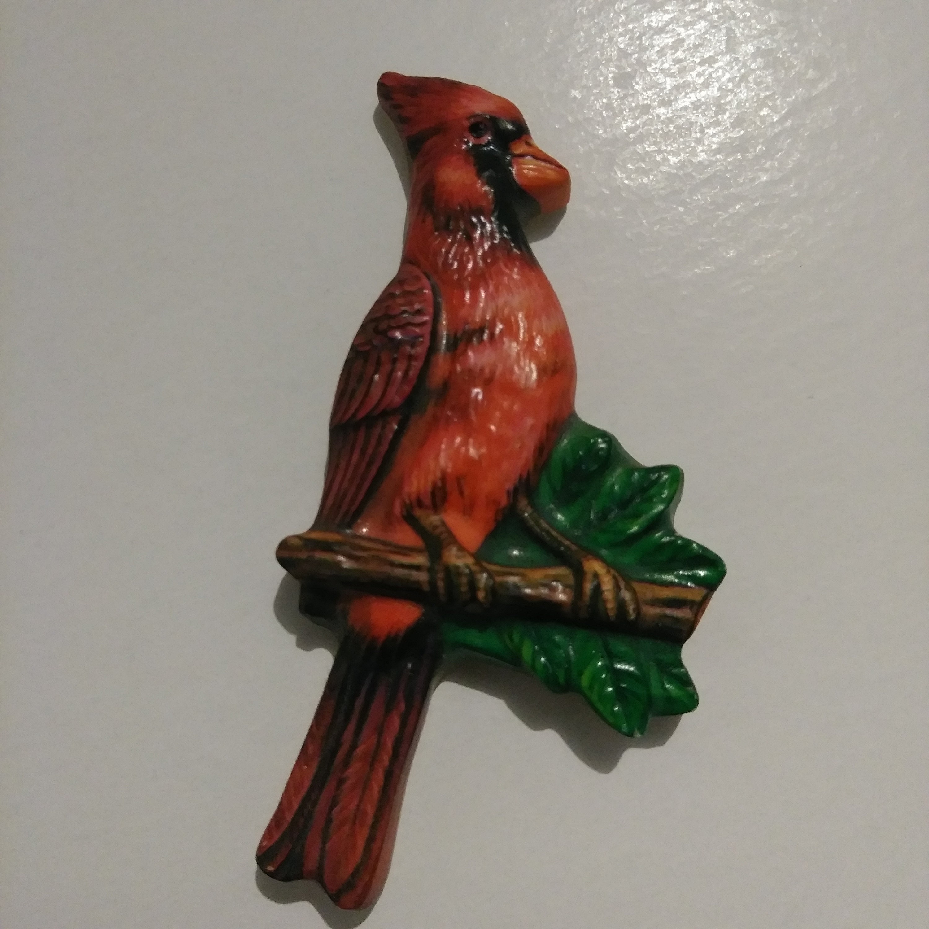Vintage Cardinal Refrigerator Bird, Fridge Etsy Singapore