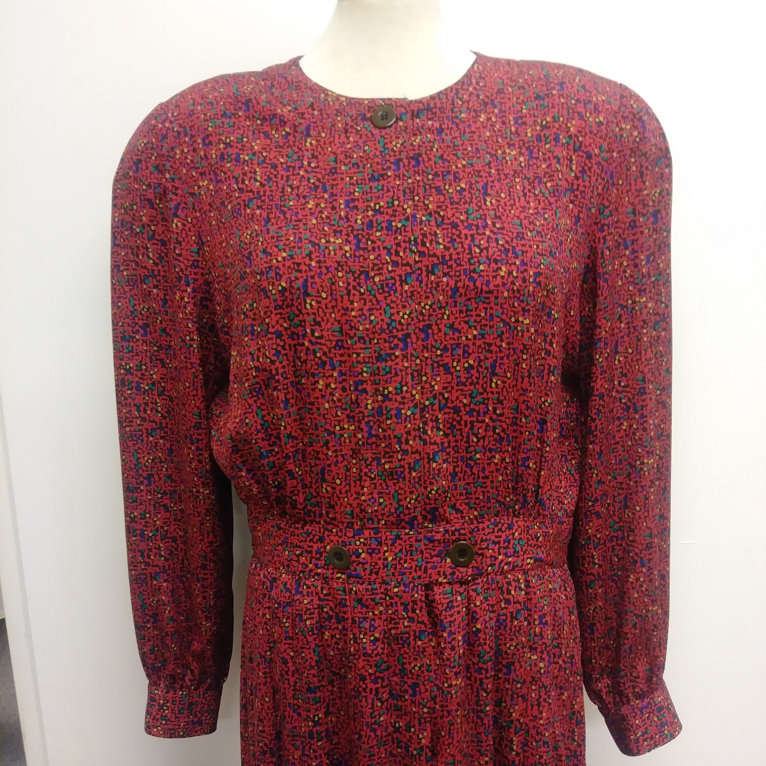 strapless open back dress PORTER Liz Claiborne Red Western Silk Dress Size 4