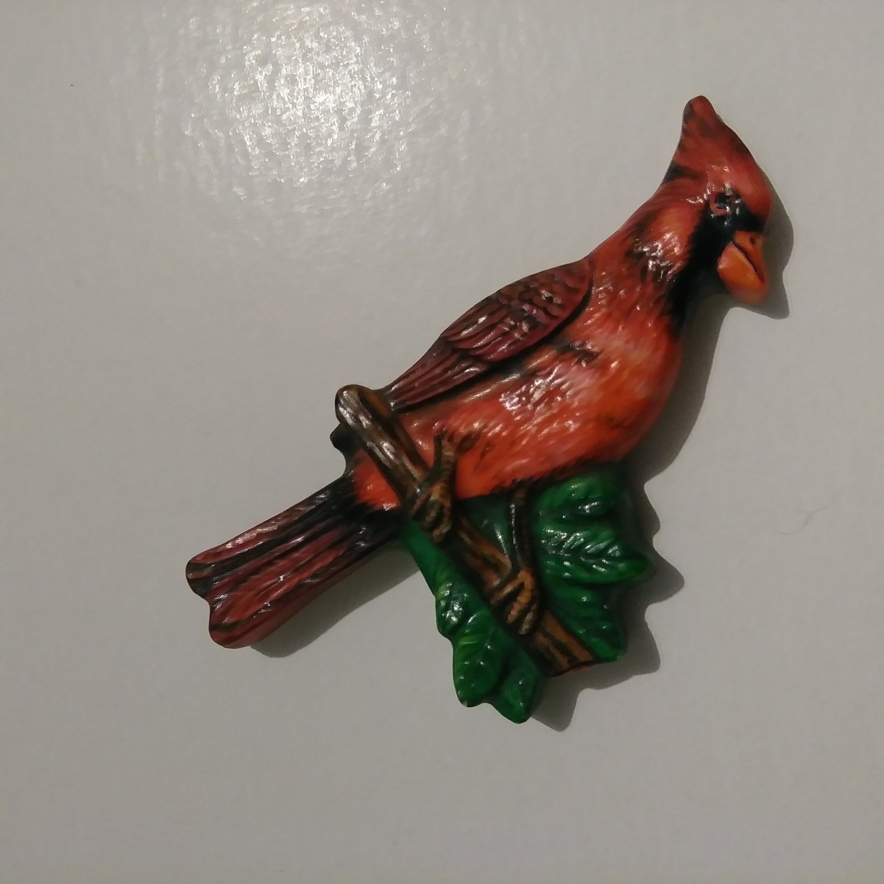 Vintage Cardinal Refrigerator Bird, Fridge Etsy Singapore