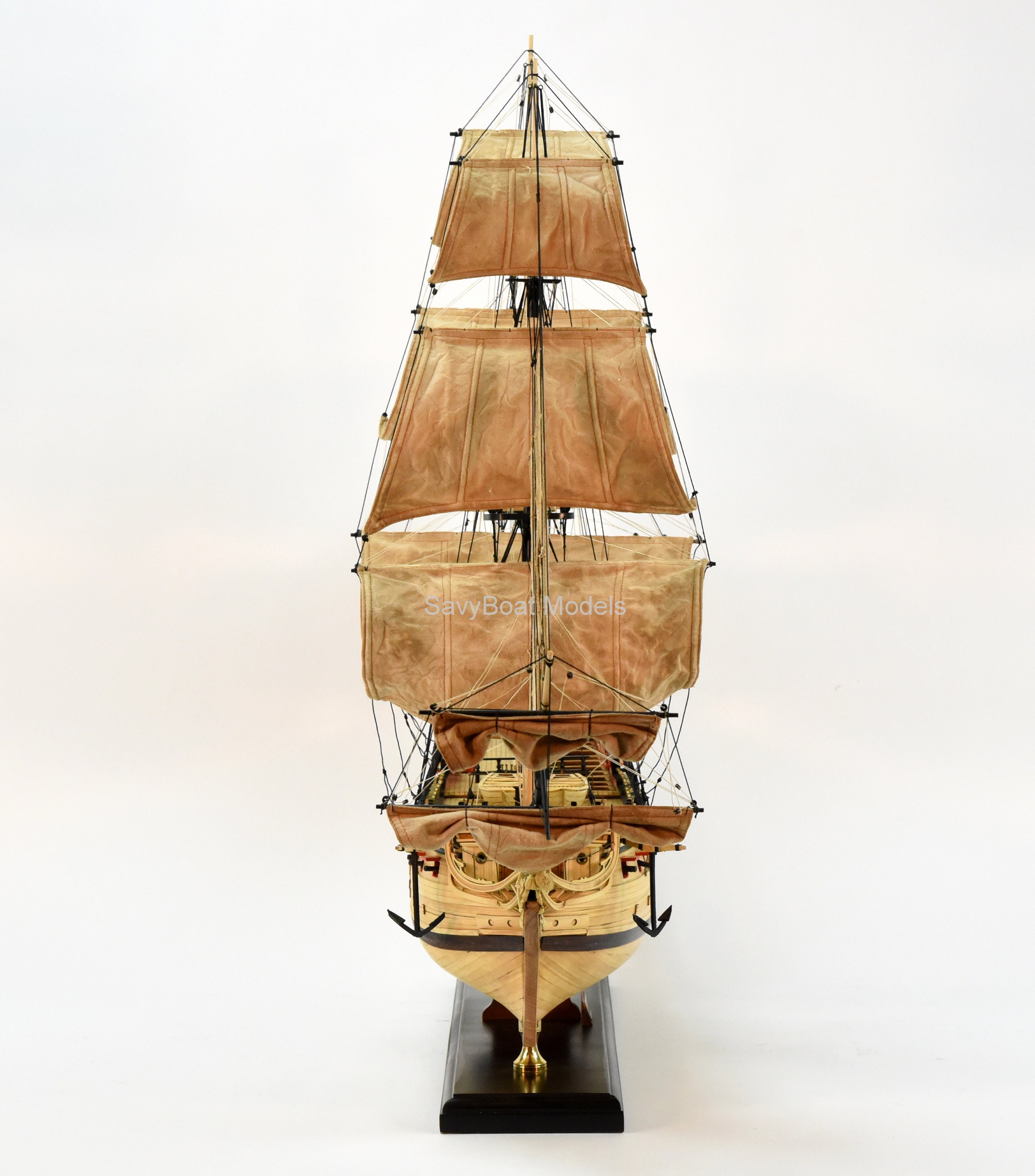 USF Confederacy 1778 1/64 Scale Handcrafted Wooden Ship Model Etsy