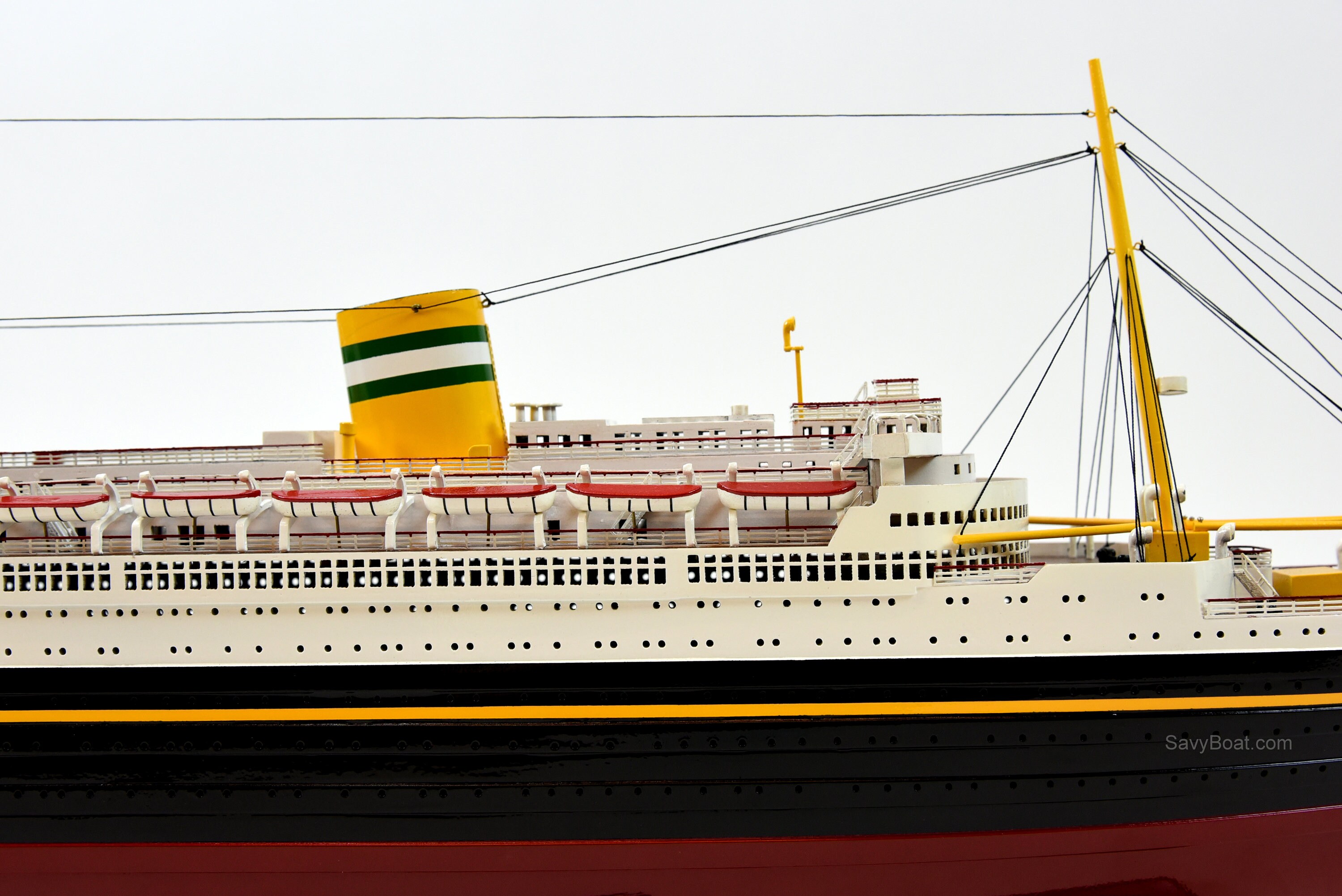 SS Nieuw Amsterdam Holland Ship Model 36.5 Museum Etsy Nederland