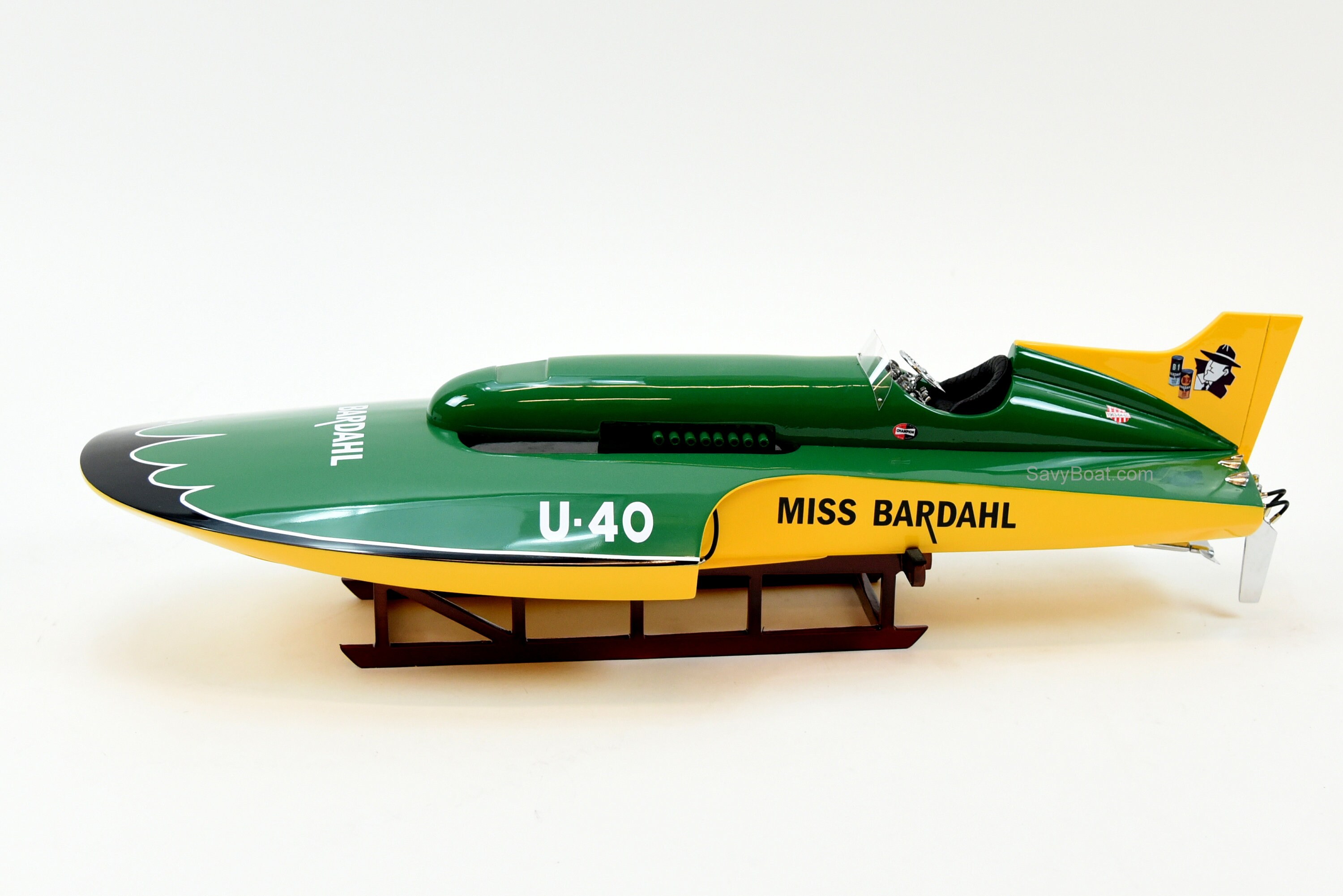 U40 Miss Bardahl Unlimited Hydroplane Racing Boat Model Etsy
