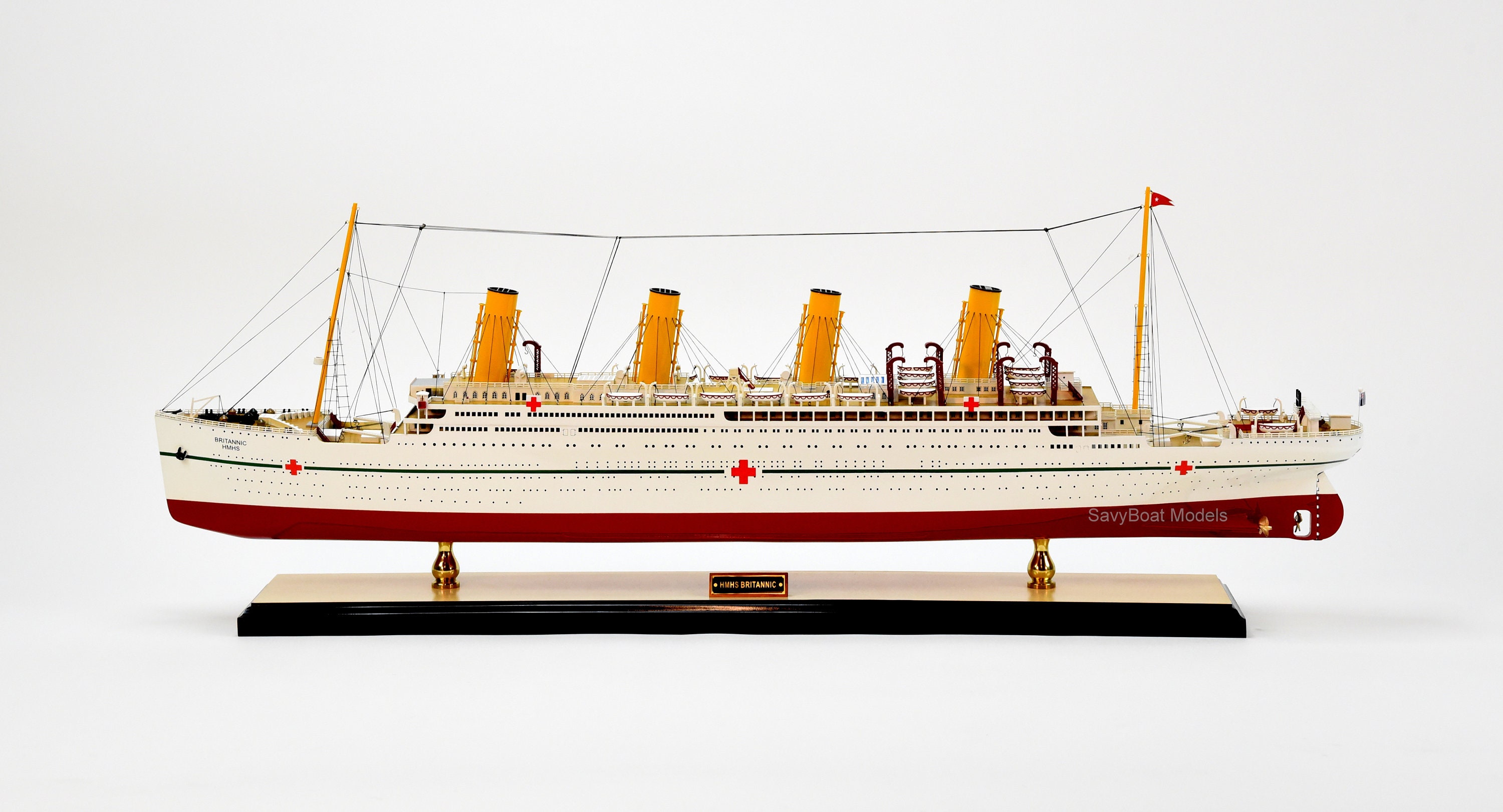 Barco De Juguete Modelo Barco HMHS Britannic 1/1250, Metal - Main Image