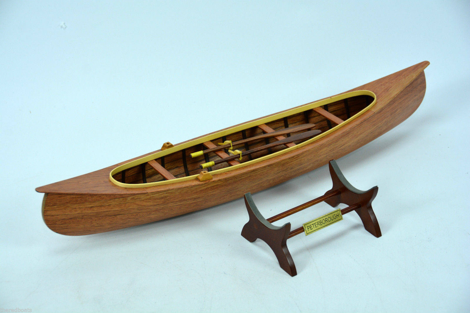 Peterborough canoe 24 Wooden Handmade Row Boat Model Etsy