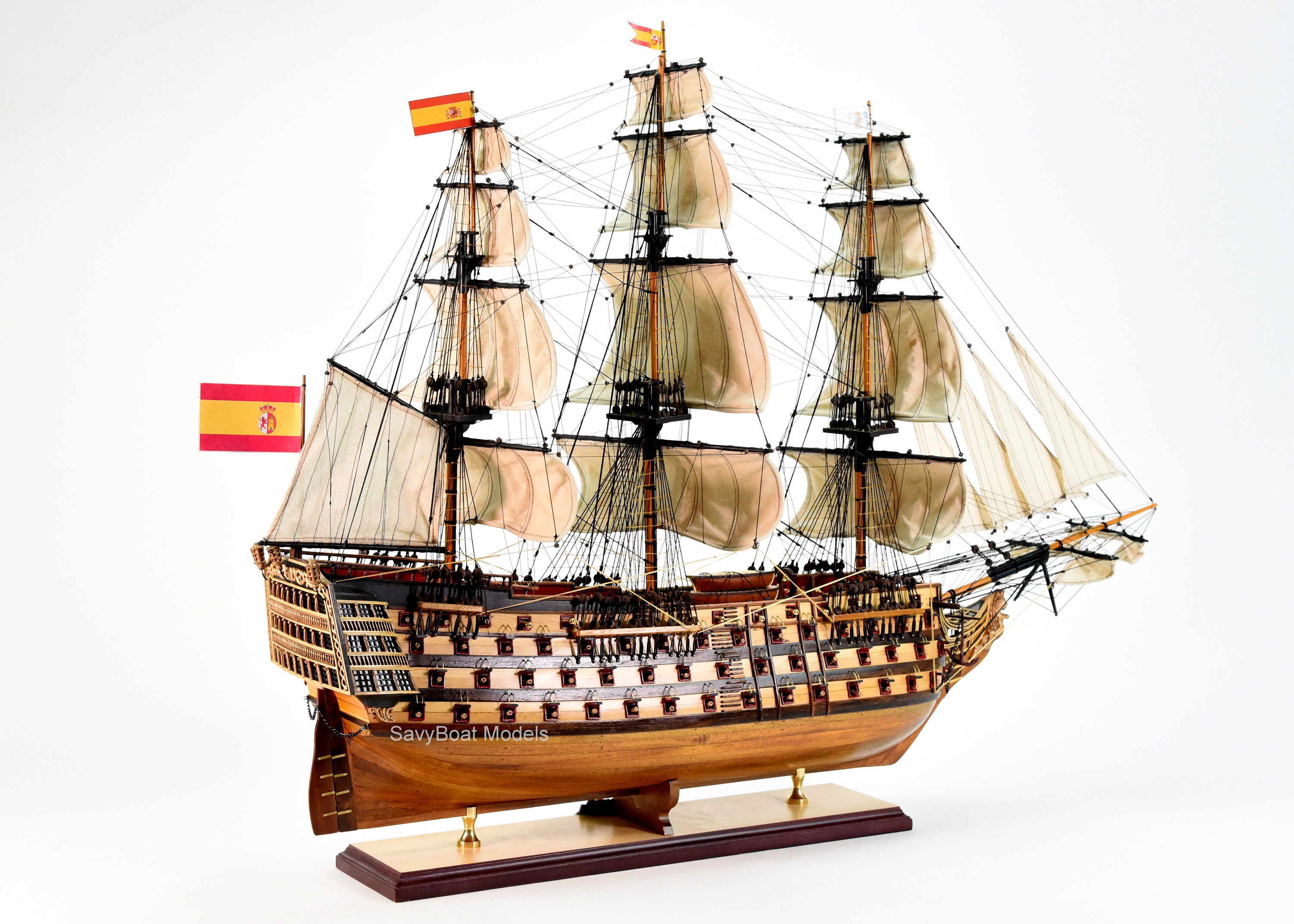 Модель корабля собранная
