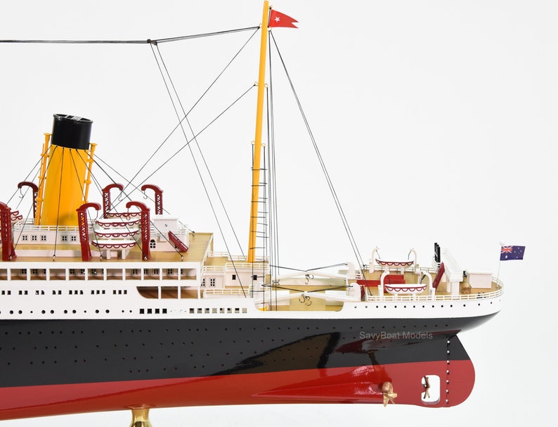 RMS Britannic White Star Line Cruise Ship Model 40 | Etsy