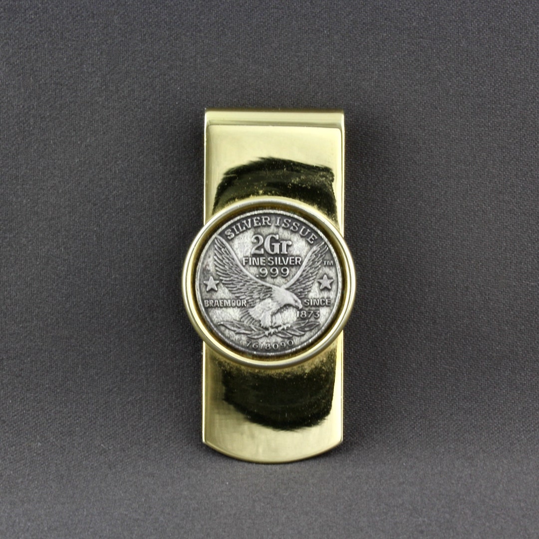 Vintage 2 Gram 999 Fine Sterling Silver Braemoor Coin Etsy