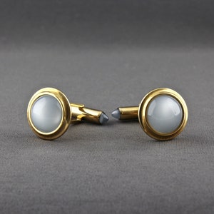 Vintage Krementz Gold Filled Engine Turned Geometric Brown Lucite Decorative Bullet Toggle Cufflinks