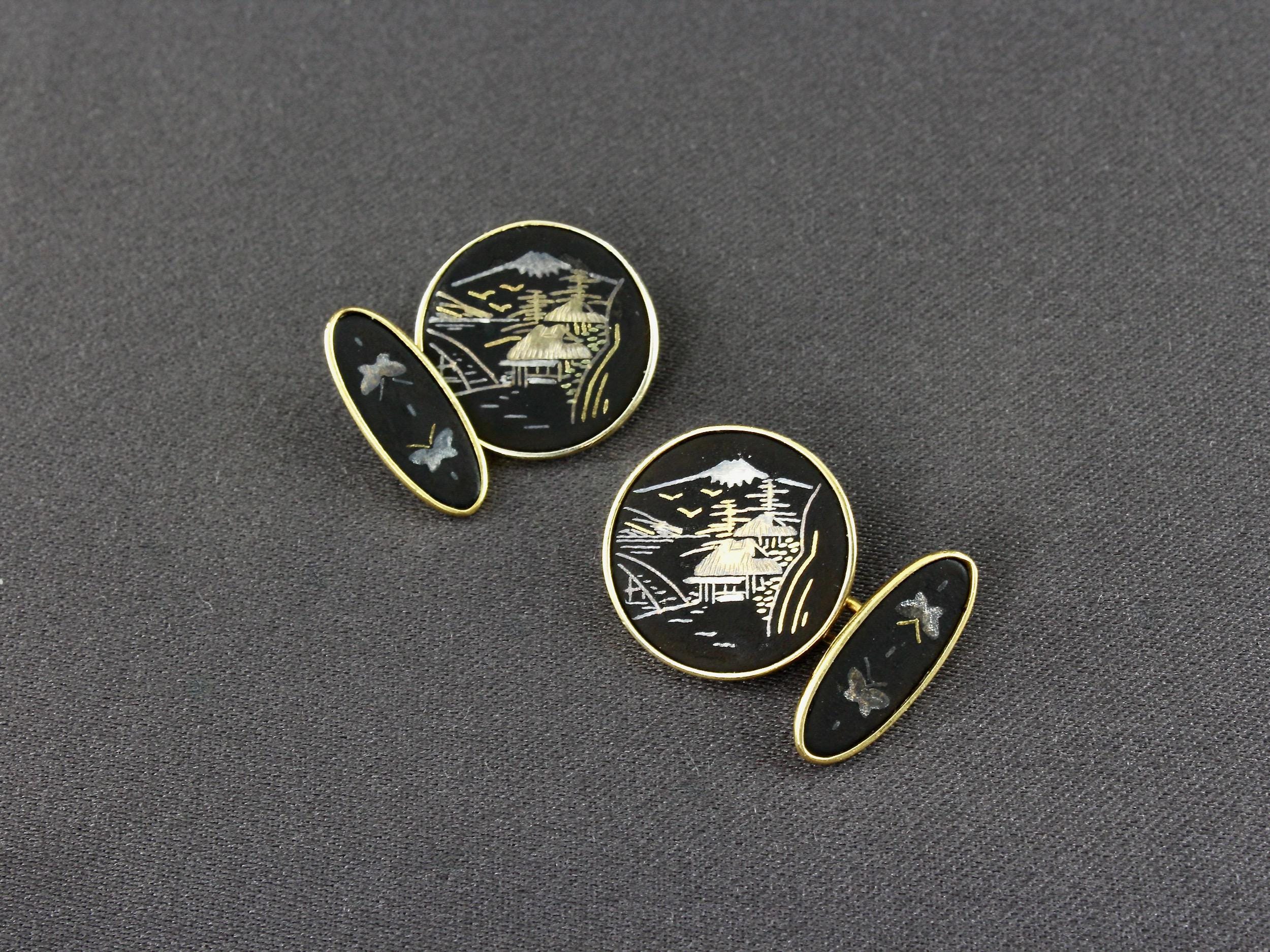 Amita Japan Cufflink - Etsy Canada
