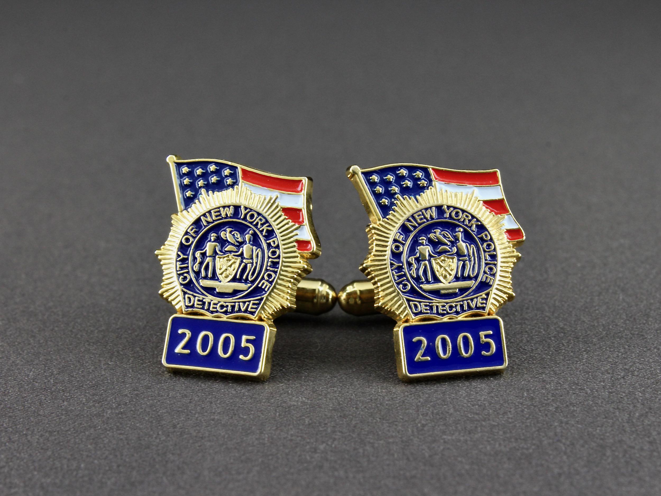 Vintage 2005 City of New York Police Detective Badge Insignia