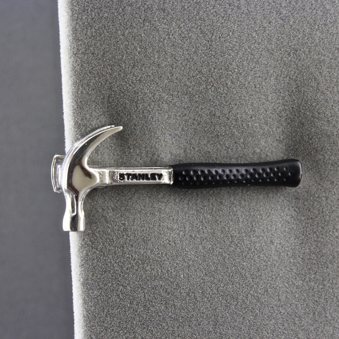 Vintage Stanley Tools Claw Hammer Tie Bar Tie Clip by Anson Etsy