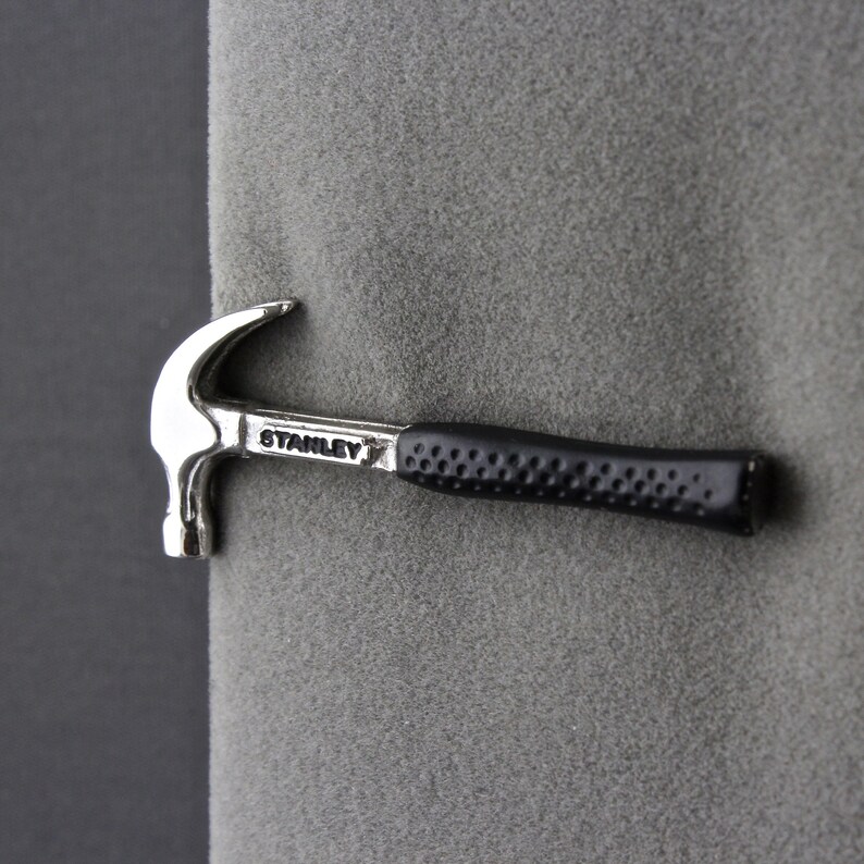 Vintage Stanley Tools Claw Hammer Tie Bar Tie Clip by Anson Etsy