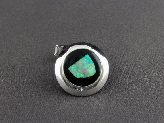 Vintage Sterling Silver And Genuine Fire Opal Cuf… - image 7