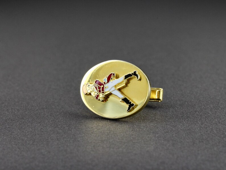 This is a unique vintage piece of mens jewelry that will show his impeccable attention to detail.