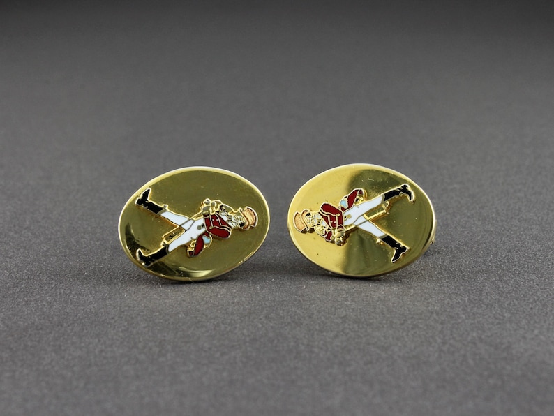 This is a rare estate curated pair of cufflinks that will be a well received and a treasured birthday gift or father’s day.