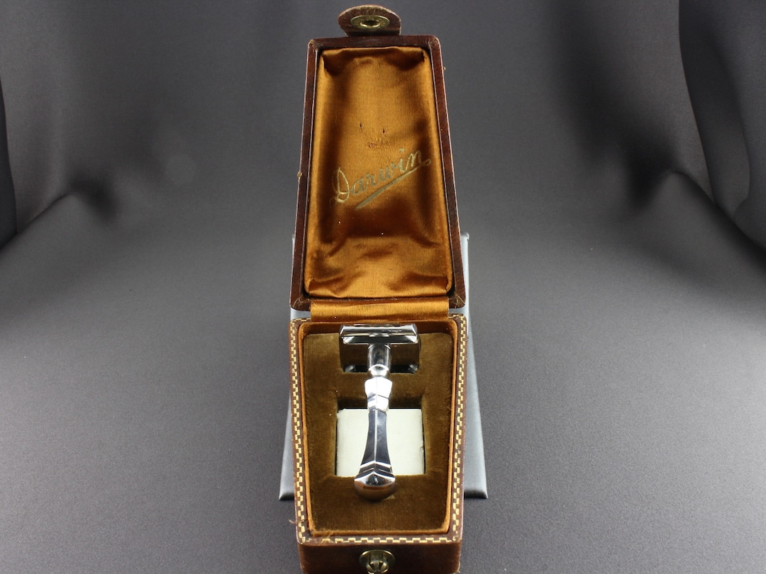 Vintage 1930s Darwin Bijou Ladies Mini Head DE Safety Razor 3 Blades ...