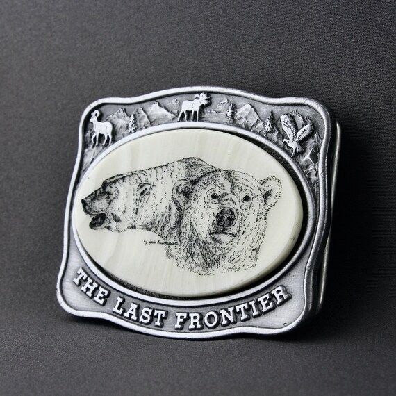 Vintage Kiana Alaska Mint The Last Frontier Scrimshaw… Gem